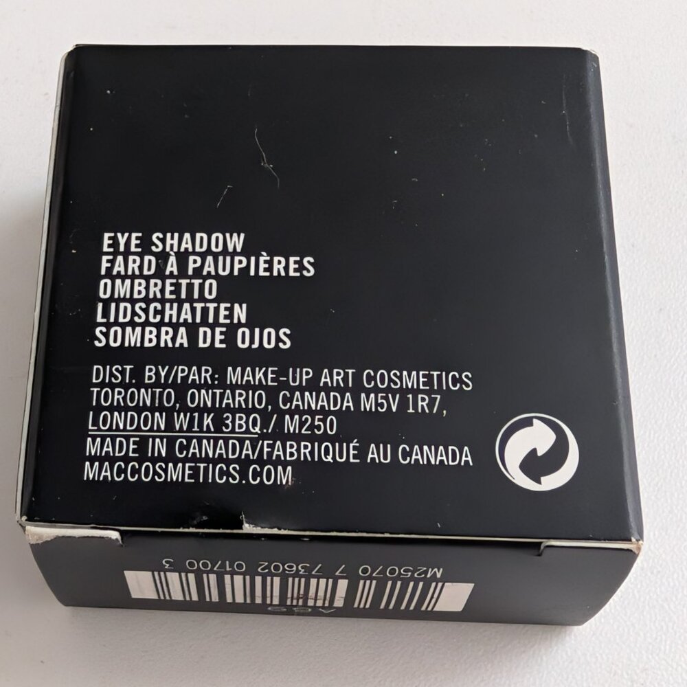 MAC Eye Shadow Powder Single PARFAIT AMOUR (frost) .05oz / 1.5g Full Size Boxed - Picture 7 of 8